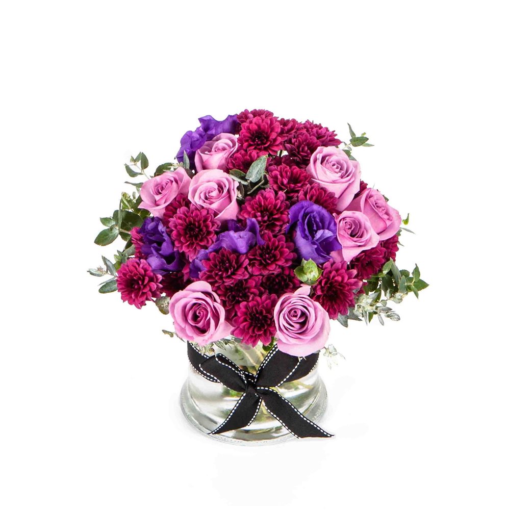Vivid Roses,Lisianthus and Roses